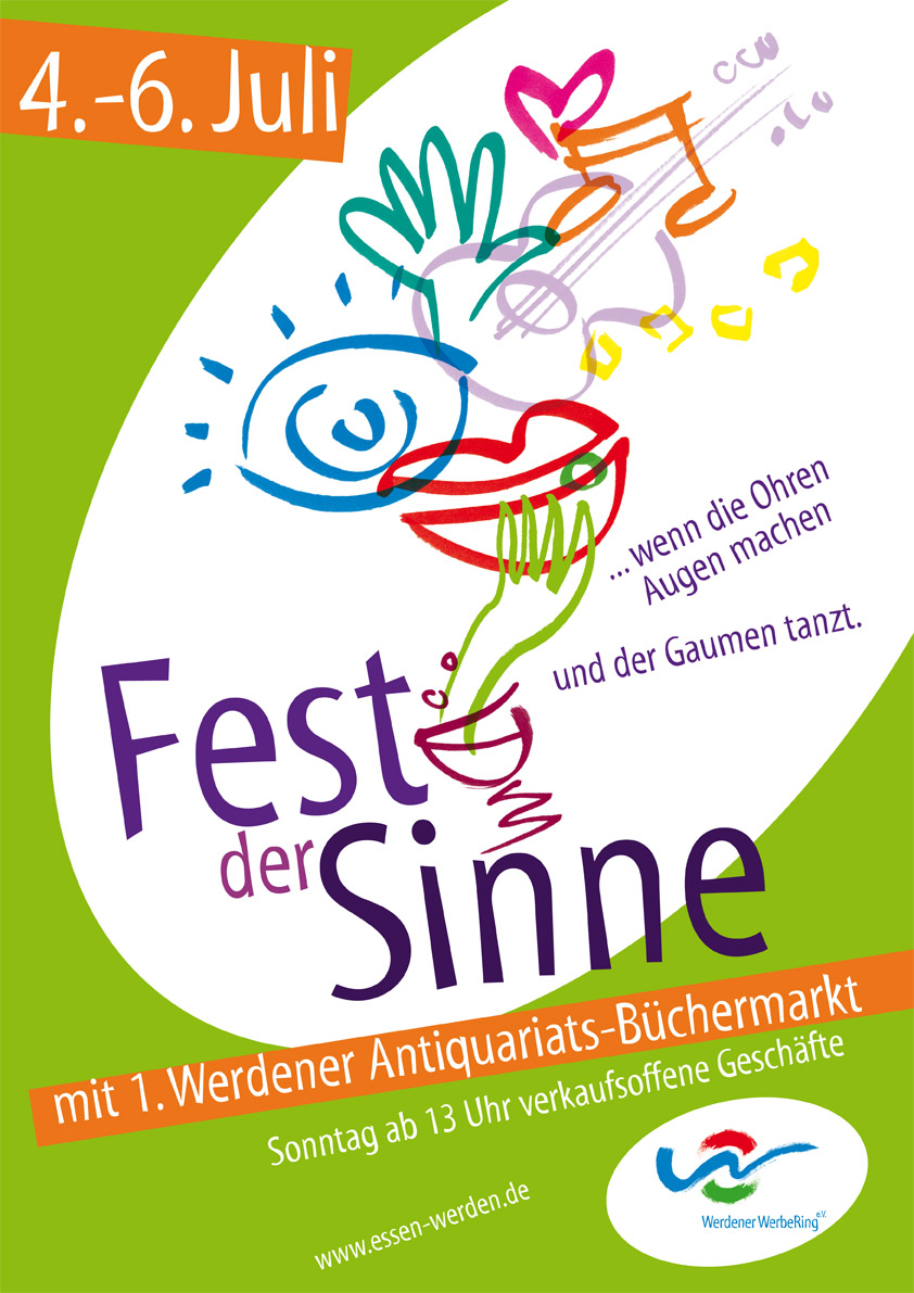 4.-6.Juli 2014: "Fest der Sinne", Essen-Werden - Buchbinderei Löber